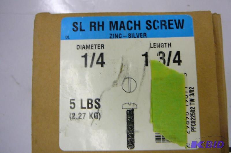 5 lbs 14 x 1 34 SL-RD Machine Screw...