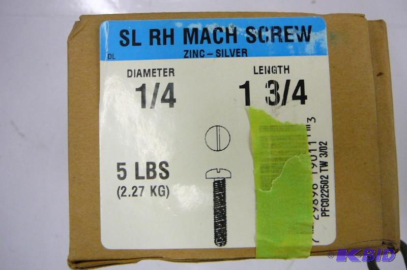 5 lbs 14 x 1 34 SL-RD Machine Screw...