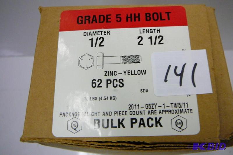 10 lbs 12 x 2 12 Grade 5 Hex Head Bolt...