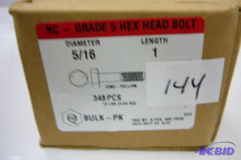 10 lbs 516 x 1 Grade 5 Hex Head Bolt...