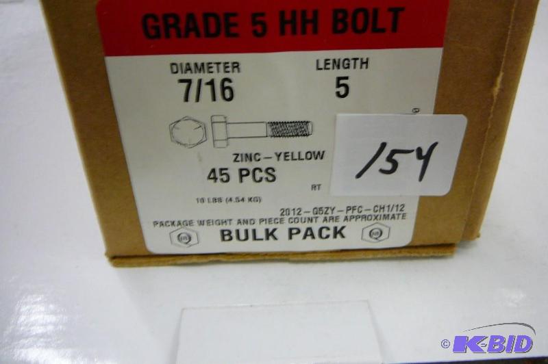 10 lbs 716 x 5 Grade 5 Hex Head Bolt...