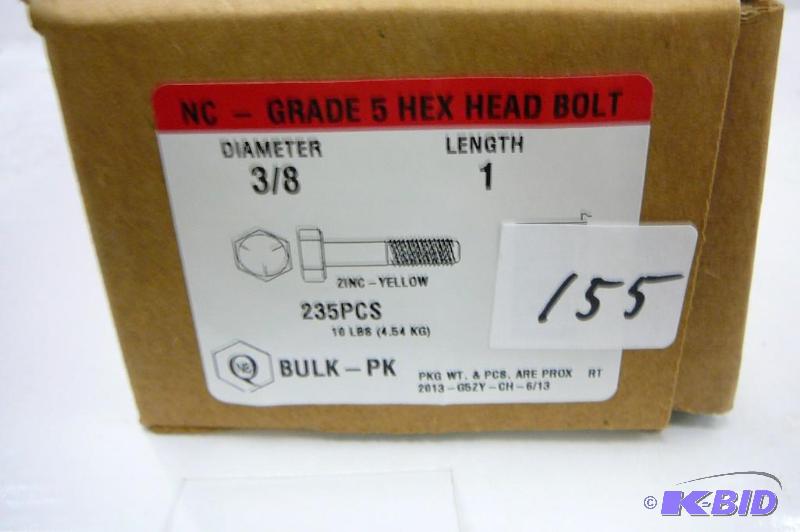 10 lbs 38 x 1 Grade 5 Hex Head Bolt...