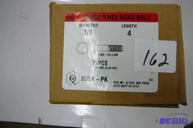 10 lbs 38 x 4 Grade 5 Hex Head Bolt...