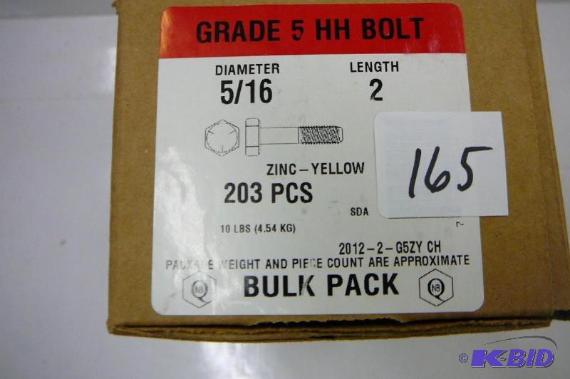 10 lbs 516 x 2 Grade 5 Hex Head Bolt...