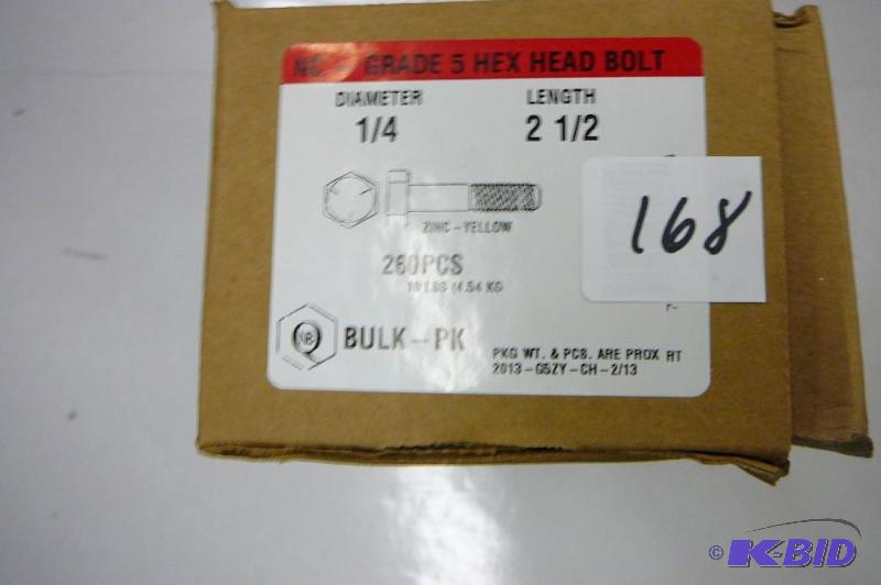 10 lbs 14 x 2 12 Grade 5 Hex Head Bolt...