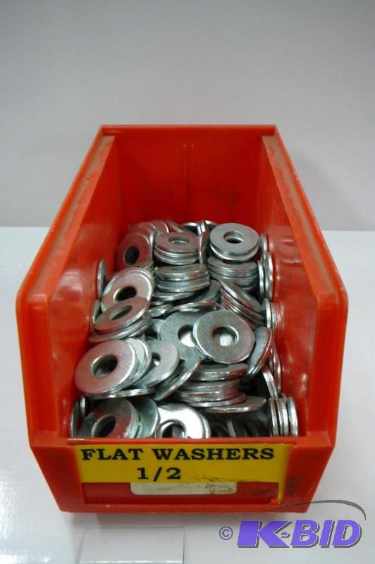 12 lbs - 12 Grade 2 Flat Washers...