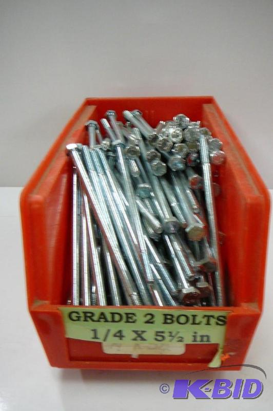 19 lbs - 14 x 5 12 Grade 2 Bolts...
