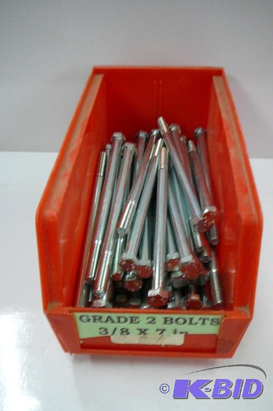 15 lbs - 38 x 7 Grade 2 Bolts...
