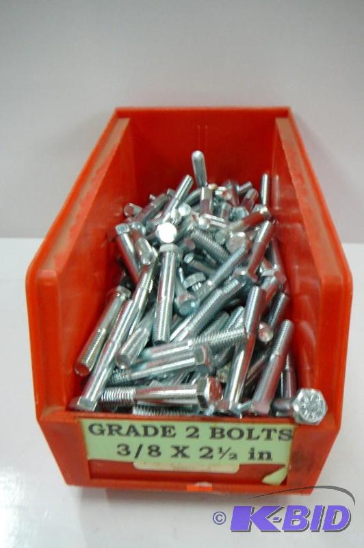 15 lbs - 38 x 2 12 Grade 2 Bolts...