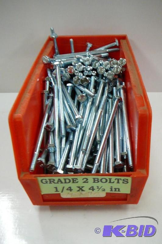 15 lbs - 14 x 4 12 Grade 2 Bolts...