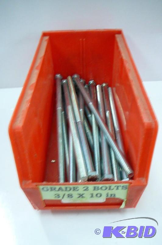 4 lbs - 38 x 10 Grade 2 Bolts...