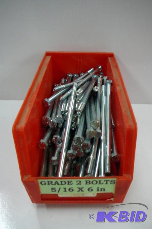 16 lbs - 516 x 6 Grade 2 Bolts...