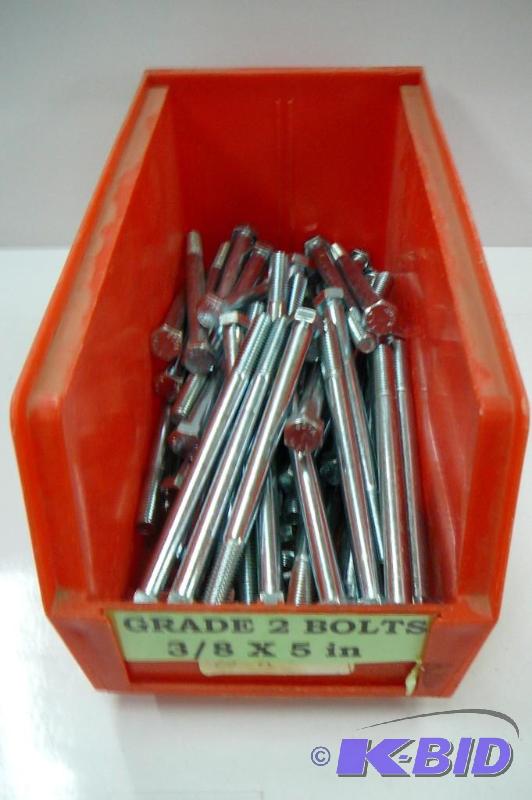 5 lbs - 38 x 5 Grade 2 Bolts...