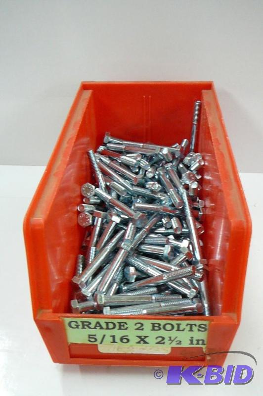 10 lbs - 516 x 2 12 Grade 2 Bolts...