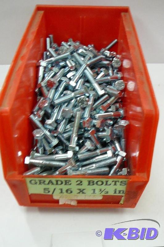 15 lbs - 516 x 1 12 Grade 2 Bolts...
