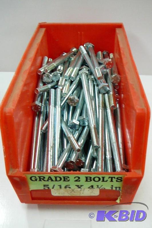15 lbs - 516 x 4 12 Grade 2 Bolts...