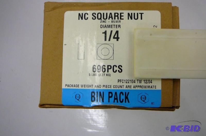5 lbs Box 14 NC Square Nut...
