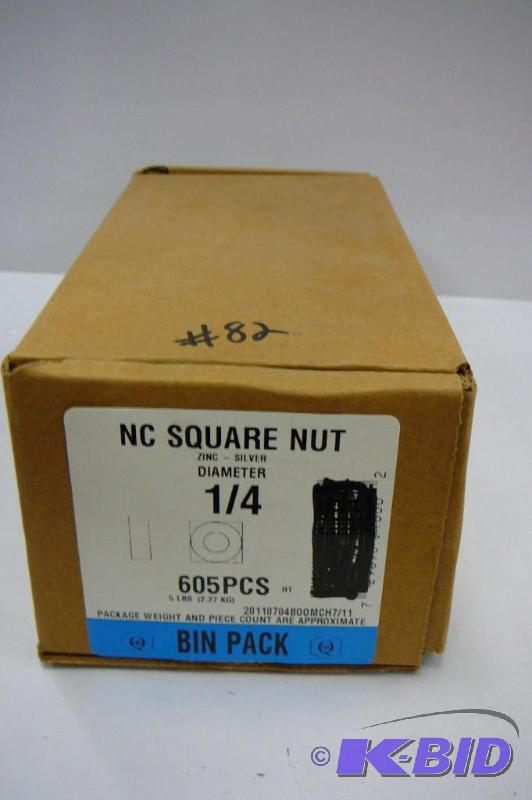 5 lbs Box 14 NC Square Nut...