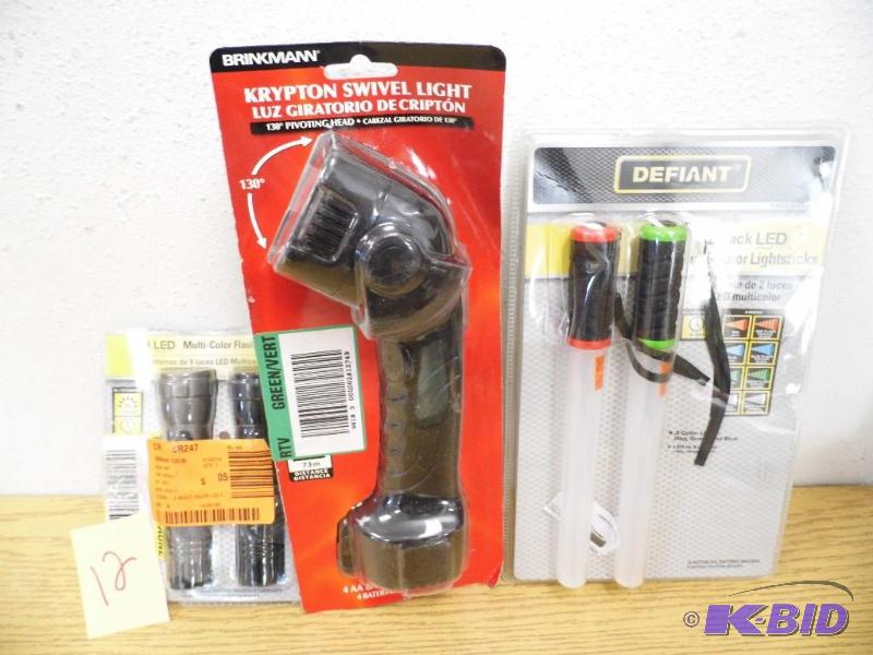 lot 12 image: Assorted Flashlights