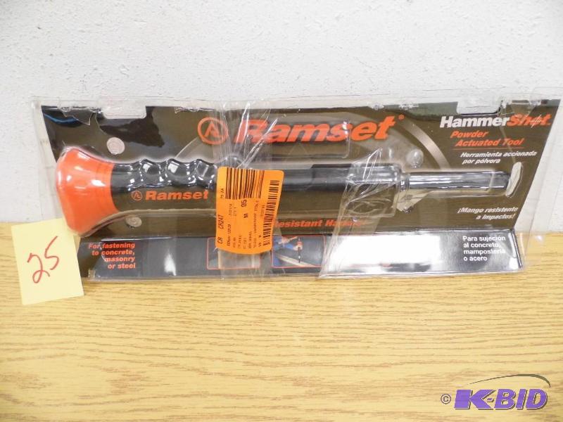 lot 25 image: Ramset Hammer Shot