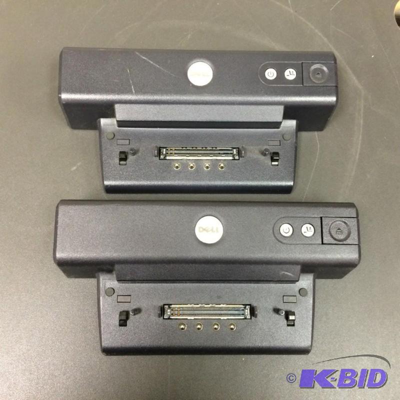 lot 12 image: Lot of (2) Dell Pro1x Laptop Docking Stations...