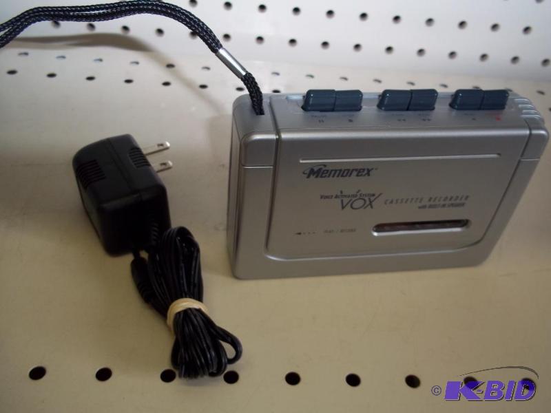 New Memorx Cassette Recorder...