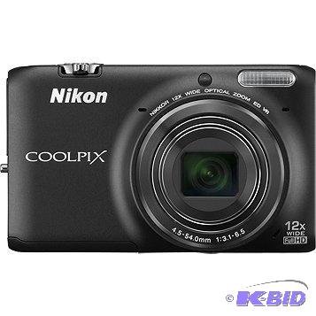 New Nikon CoolPix&nbsp16MP  12X Zoom - Blac...