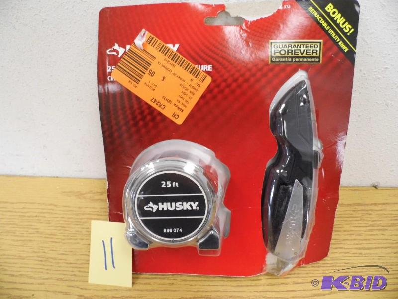 Husky 3 Piece Locking Utility Knife Set