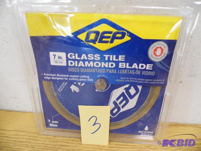 QEP Glass Tile 7 Diamond Blade