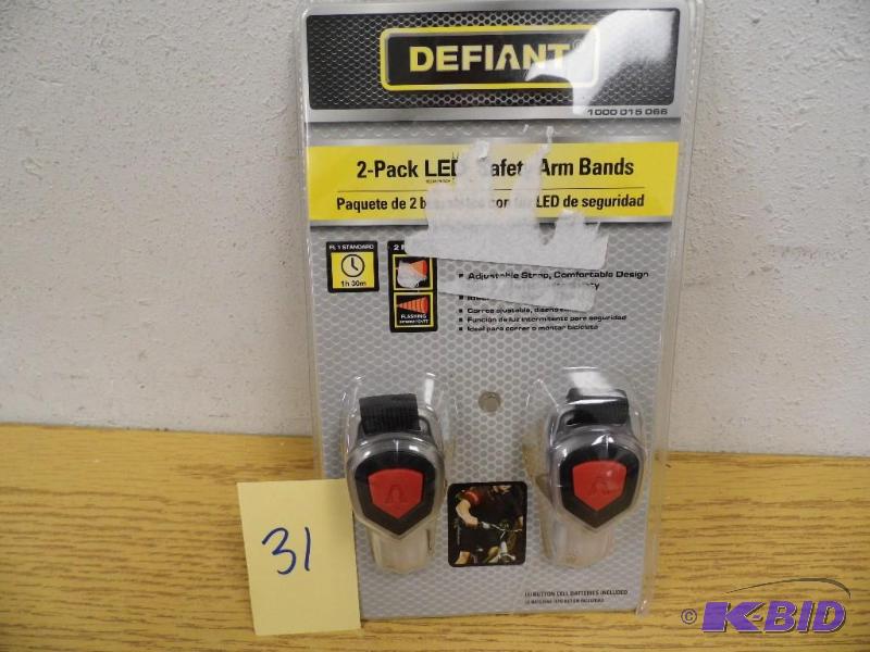Difiant 2 Pack LED Arm Bands