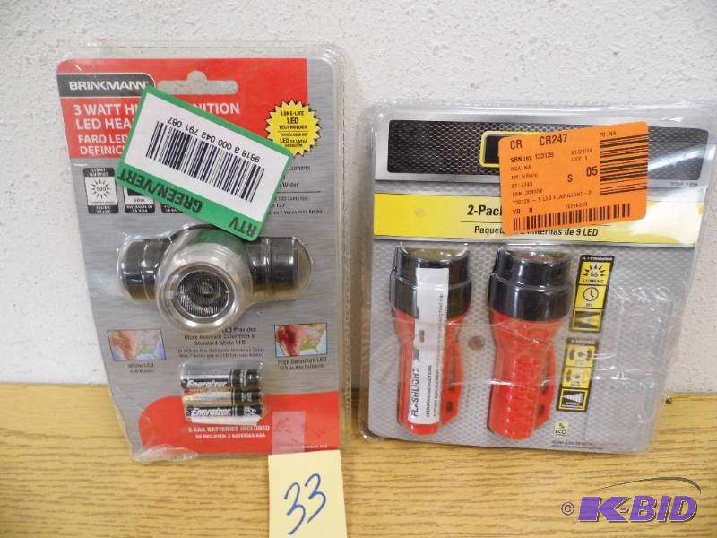 Assorted Flashlights