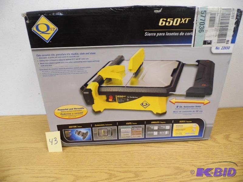 QEP 650XT Wet Tile Saw
