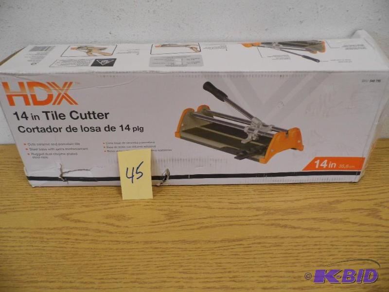 HDX Tile Cutter