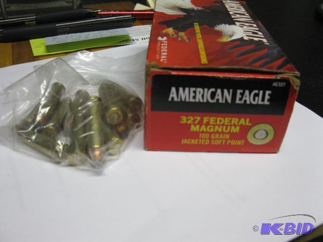 1 Box, American Eagle .327 Mag ammo, 50 round...