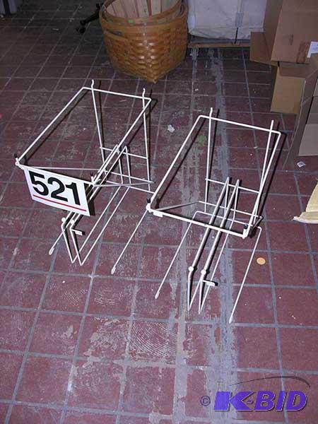 Wire display racks