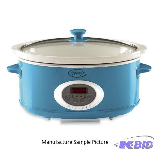 lot 117 image: Ginnys&nbsp6.5 Quart Digital Slow Cooker - I...