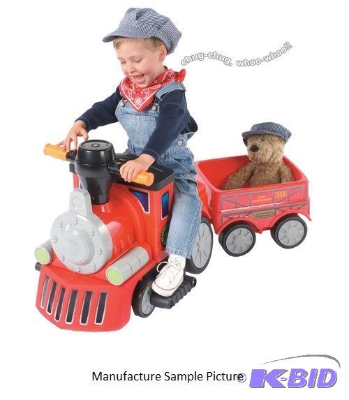 lot 131 image: My First Train - Red - It chugs along safely ...