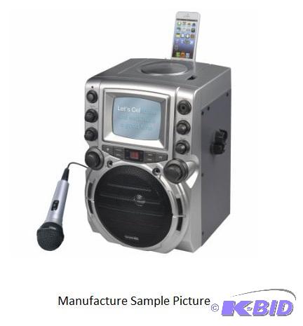 lot 133 image: Karaoke System by Karaoke USA - Model GQ752 -...