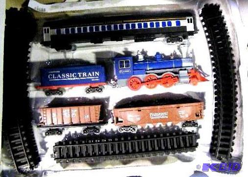 lot 140 image: Classic Train Set - Battery operated - Comes ...