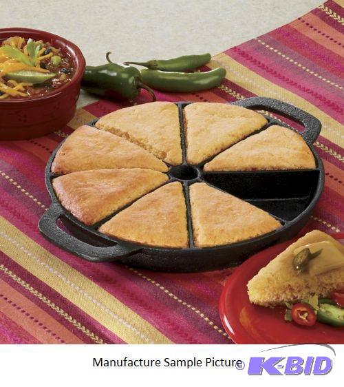 lot 143 image: Old Mountain Cast Iron Cornbread Pan - Its g...