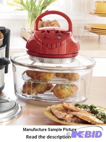 lot 160 image: Ginnys Red Halogen Convection Oven - Ginnys ...