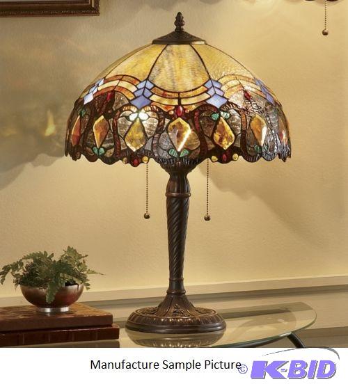 lot 179 image: Haverhill Stained Glass Table Lamp Exclusive ...