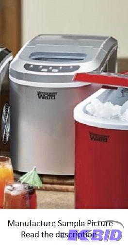 lot 188 image: Wards Portable Deluxe Compact Ice Maker - Sil...
