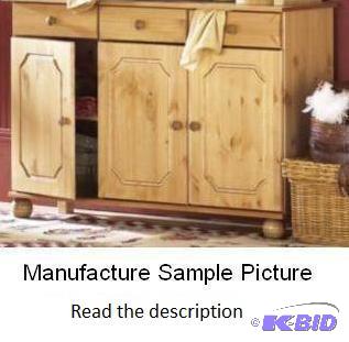 lot 61 image: Natural Finish Sideboard - 46.25" W x 31...