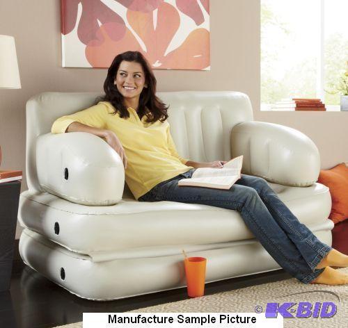 lot 68 image: Pure Comfort 5 in 1 Sofa Bed - This 5-in-1 Mu...