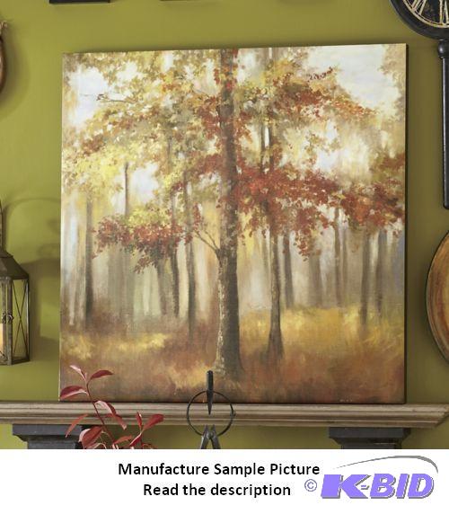 lot 96 image: Autumn Woods Canvas -&nbspPrint on canvas c...