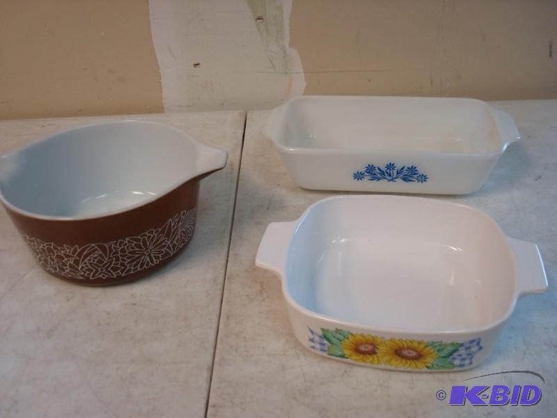 Lot Of Dishes, Pyrex, Corning, Fireking...