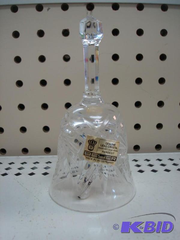 Beyer Lead Crystal Glass Bell...