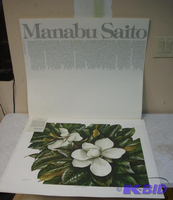 Large Southern Magnolia Art Print By Manabu S...
