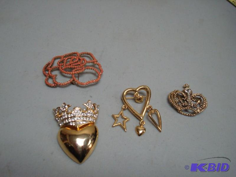 Lot Of Costume Fashion Pins...
